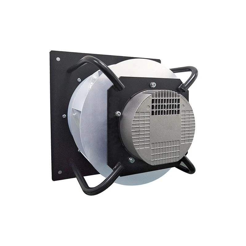 مروحة طرد مركزي منحنية للخلف مقاس 400 مم EC-AC مع حامل PK3N400B4EEM
